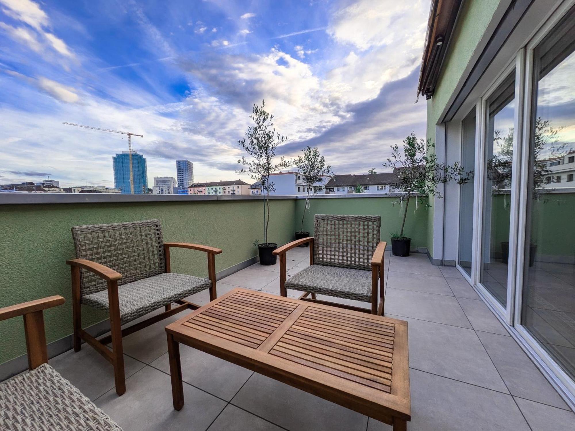 ציריך Skyline Rooftop Suite With 2 Balconies -401- מראה חיצוני תמונה