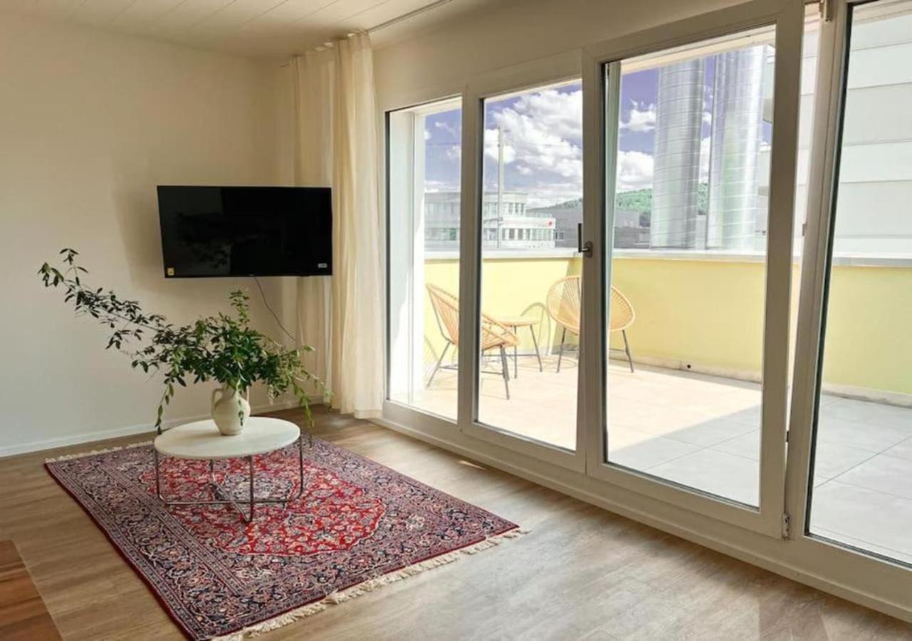 ציריך Skyline Rooftop Suite With 2 Balconies -401- מראה חיצוני תמונה
